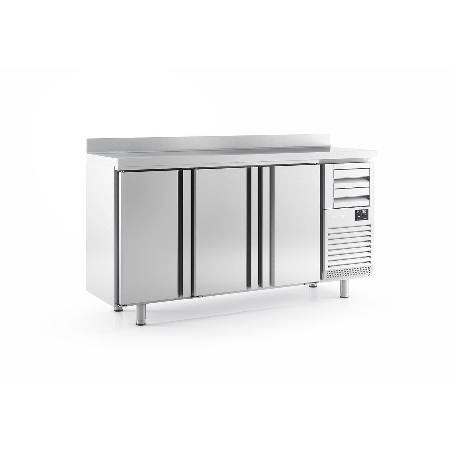 FMPP 2000 II - FRENTE MOSTRADOR REFRIGERADO DE 3 PUERTAS