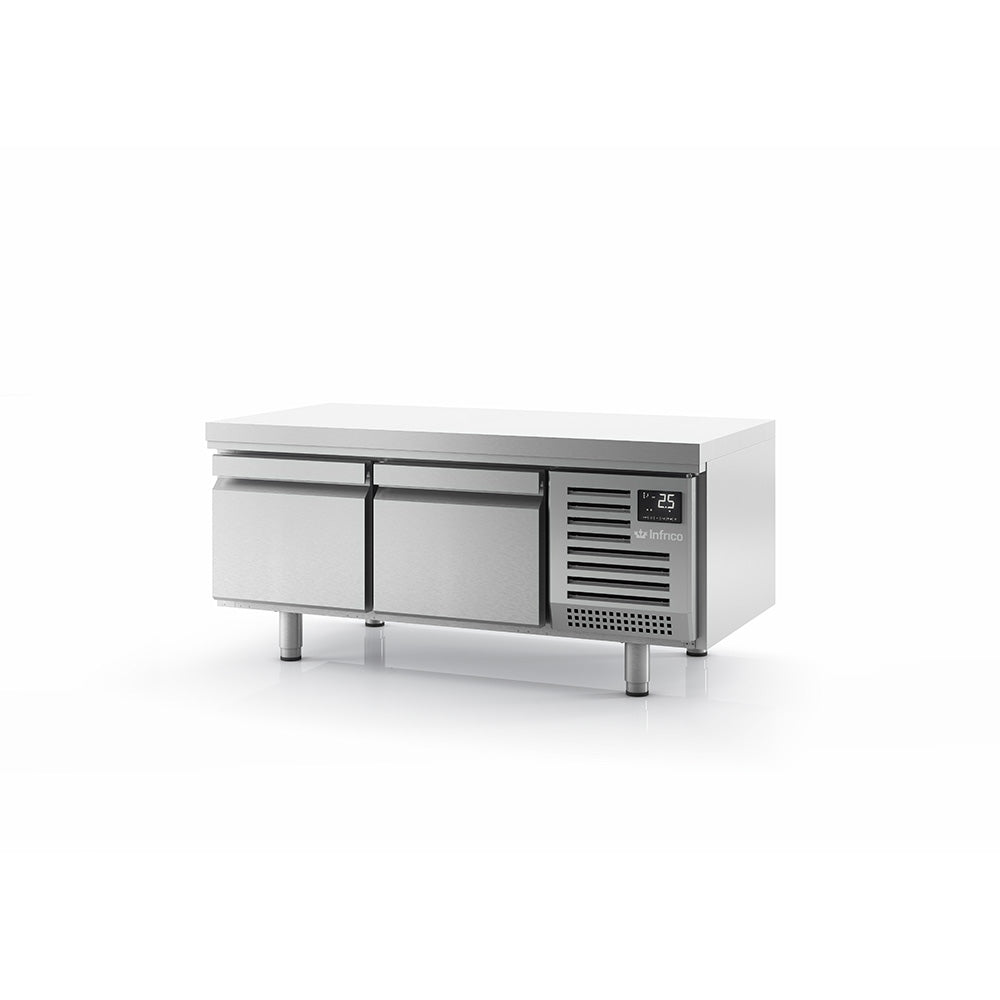 MSG 1000 - MESA BAJA REFRIGERACIÓN 2 CAJONES