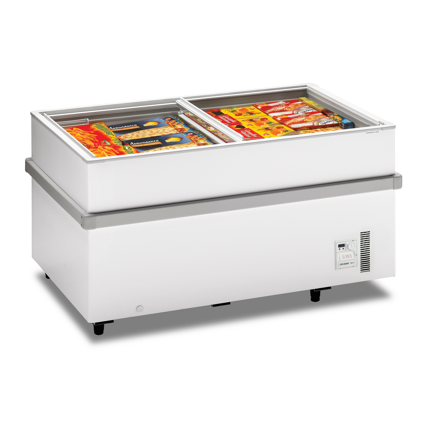 750 CHV/V - CONGELADOR HORIZONTAL TAPA CORREDERA CRISTAL