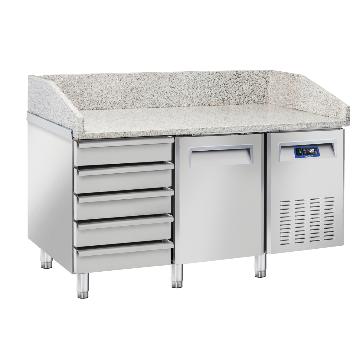 QZ 16 - MESA FRÍA PIZZERÍA 1 PUERTA 220L CONSERVACIÓN