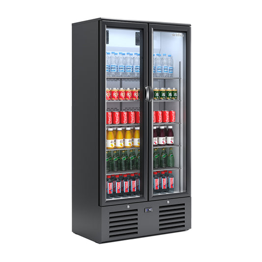 ERV 83 - EXPOSITOR REFRIGERADO VERTICAL 2 PUERTAS CRISTAL